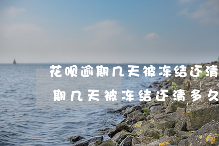 花呗逾期几天被冻结还清多久恢复-花呗逾期几天被冻结还清多久恢复正常