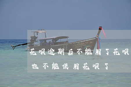 花呗逾期后不能用了(花呗是不是逾期以后再也不能使用花呗了)