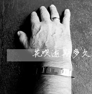 花呗逾期多久会人工