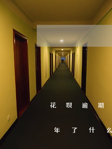 花呗逾期很多年了怎么办(因为花呗逾期了两年了什么时候可以)