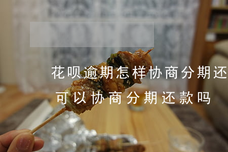 花呗逾期怎样协商分期还款 支付宝花呗逾期可以协商分期还款吗?