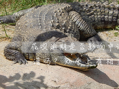 花呗逾期是否影响申请信用卡的安全性？靠谱吗？知乎上有相关答案吗？