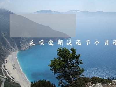 花呗逾期没还下个月还能分期吗