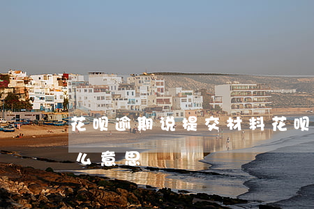 花呗逾期说提交材料(花呗逾期说提交材料什么意思)