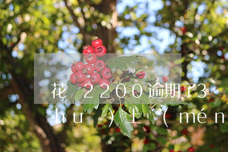 花唄2200逾期了3個(gè)月說(shuō)上門(mén)-花唄2200逾期了3個(gè)月說(shuō)上門(mén)是真的嗎