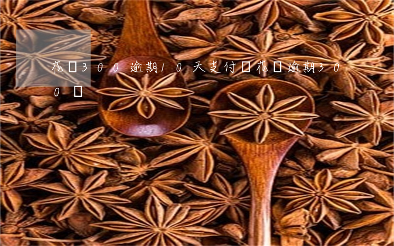 花唄300逾期10天(支付寶花唄逾期300塊)