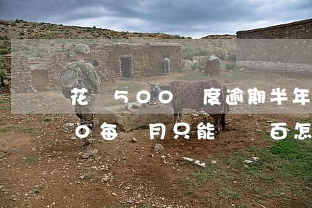 花唄500額度逾期半年(花唄逾期10000每個月只能還幾百怎么辦)