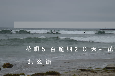 花唄5百逾期20天-花唄5百逾期20天怎么辦