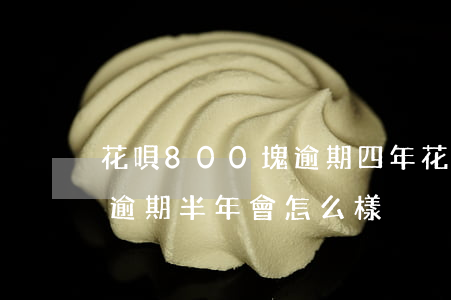 花唄800塊逾期四年(花唄欠了800塊錢,逾期半年會怎么樣?)