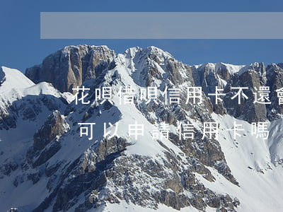 花唄借唄信用卡不還會怎樣(花唄借唄沒還清可以申請信用卡嗎)