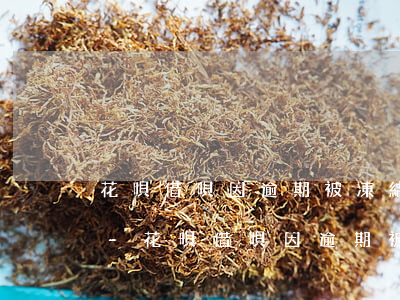 花唄借唄因逾期被凍結(jié)該怎么辦-花唄借唄因逾期被凍結(jié)該怎么辦