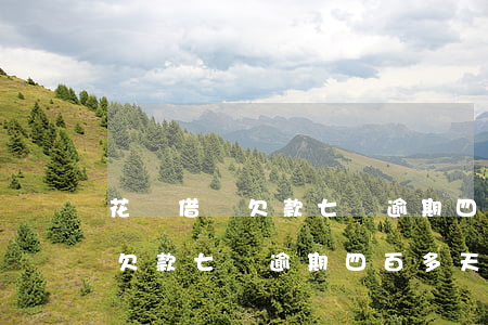花唄借唄欠款七萬逾期四百多天-花唄借唄欠款七萬逾期四百多天會怎么樣
