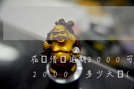 花唄借唄逾期2000可以起訴么(借唄逾期20000多少天會(huì)起訴,我已經(jīng)還了2000多)