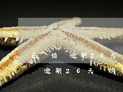 花唄借唄逾期26天還清多久恢復-花唄借唄逾期26天還清多久恢復額度