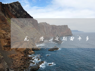 花唄借唄逾期四年多
