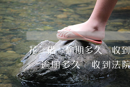 花唄借唄逾期多久會收到法院傳票-花唄借唄逾期多久會收到法院傳票通知