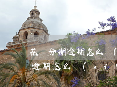 花唄分期逾期怎么協(xié)商(花唄分期逾期怎么協(xié)商)