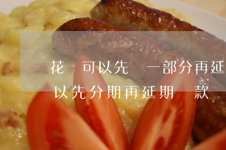 花唄可以先還一部分再延期還款嗎-花唄可以先分期再延期還款嗎