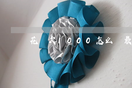 花唄欠1000怎么還最劃算