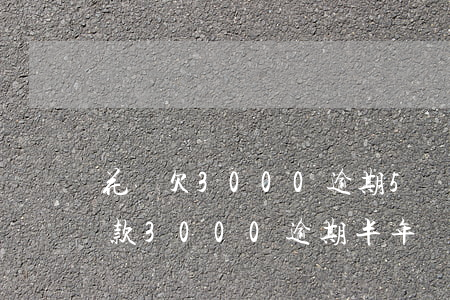 花唄欠3000逾期5個月的后果-花唄欠款3000逾期半年會法院起訴嗎