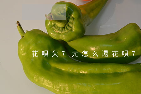 花唄欠7元怎么還(花唄7千最低還款多少)