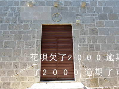 花唄欠了2000逾期了可是沒錢-花唄欠了2000逾期了可是沒錢還怎么辦