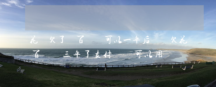 花唄欠了幾百塊錢可以一年后還嗎(欠花唄幾百塊錢三年了支付寶還可以用嗎?)