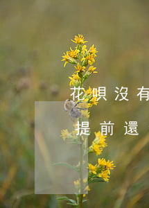花唄沒有逾期被風(fēng)控了要不要提前還清