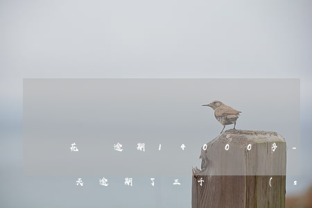 花唄逾期14000多-花唄逾期了150天逾期了三千塊說(shuō)起訴我?