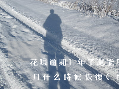 花唄逾期1年了還能用嗎(花唄逾期不到1個月什么時候恢復(fù)可以用)