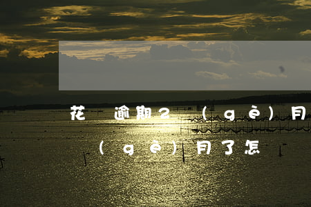 花唄逾期2個(gè)月了怎樣(花唄逾期2個(gè)月了怎樣)