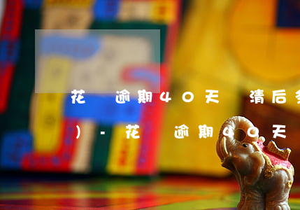 花唄逾期40天還清后多久可以恢復(fù)-花唄逾期40天還清后多久可以恢復(fù)征信