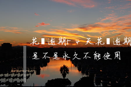 花唄逾期54天(花唄逾期56天還款后到底是不是永久不能使用?)