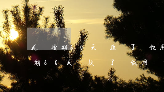 花唄逾期60天還款還了還能用嗎-花唄逾期60天還款還了還能用嗎有影響嗎