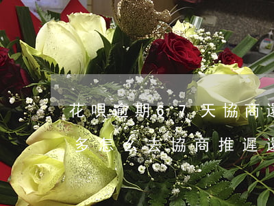 花唄逾期67天協商還款(花唄借唄逾期半年多怎么去協商推遲還款)