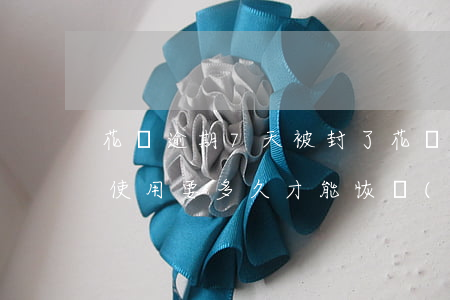 花唄逾期7天被封了(花唄逾期了8天被暫停使用要多久才能恢復(fù)而且還是分期)