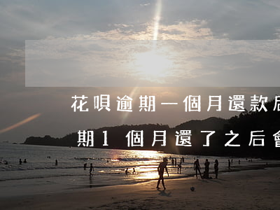花唄逾期一個月還款后多久能重開-花唄逾期1個月還了之后會影響信用嗎