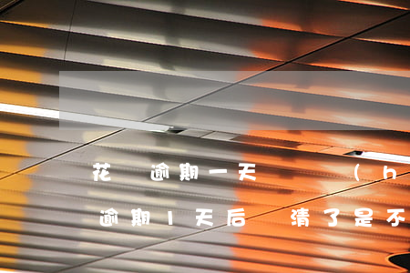 花唄逾期一天歸還會(huì)怎么樣(花唄逾期1天后還清了是不是就沒(méi)事了)
