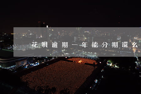 花唄逾期一年能分期還么