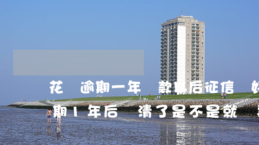 花唄逾期一年還款以后征信會好么-花唄逾期1年后還清了是不是就沒事了