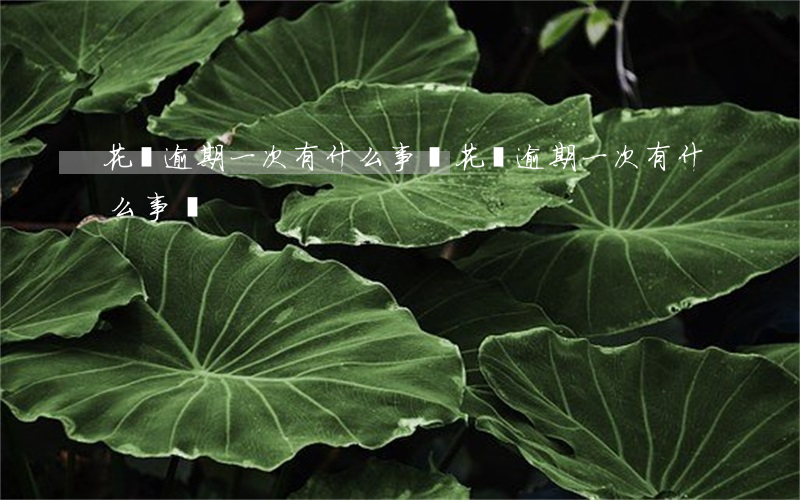 花唄逾期一次有什么事嗎(花唄逾期一次有什么事嗎)