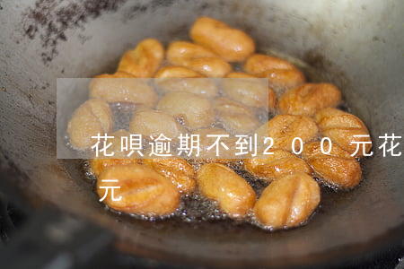 花唄逾期不到200元(花唄逾期不到200元)