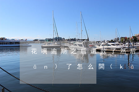 花唄逾期之后還款了然后我把花唄關(guān)了怎么開(kāi)（花唄逾期沒(méi)還關(guān)閉了怎么還）