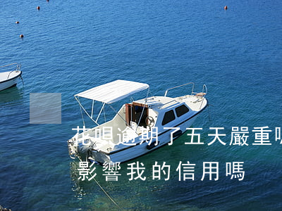花唄逾期了五天嚴重嗎(我的花唄逾期六天了影響我的信用嗎?)