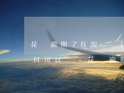 花唄逾期了在淘寶買(mǎi)東西讓人代付可以嗎?-花唄逾期了在淘寶買(mǎi)東西讓人代付可以嗎