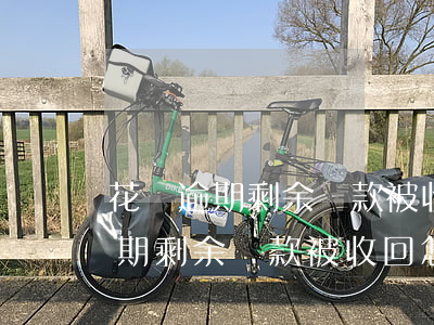 花唄逾期剩余還款被收回怎么還款-花唄逾期剩余還款被收回怎么還款呢