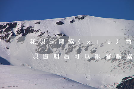 花唄逾期協(xié)商要憑證是啥(花唄借唄逾期后可以跟客服協(xié)商還款嗎)