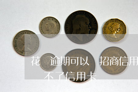 花唄逾期可以辦招商信用卡(花唄逾期是不是辦不了信用卡)