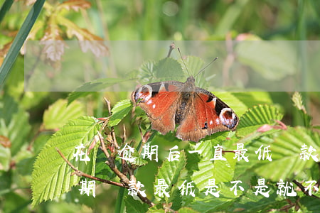 花唄逾期后一直最低還款算逾期嗎-花唄逾期還款最低是不是就不逾期了