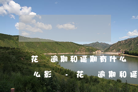 花唄逾期和延期有什么區(qū)別會有什么影響-花唄逾期和延期有什么區(qū)別會有什么影響嗎